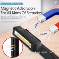 COB LED Inspection Light Portable Work Light Clip Pen Light With Magnet Factory